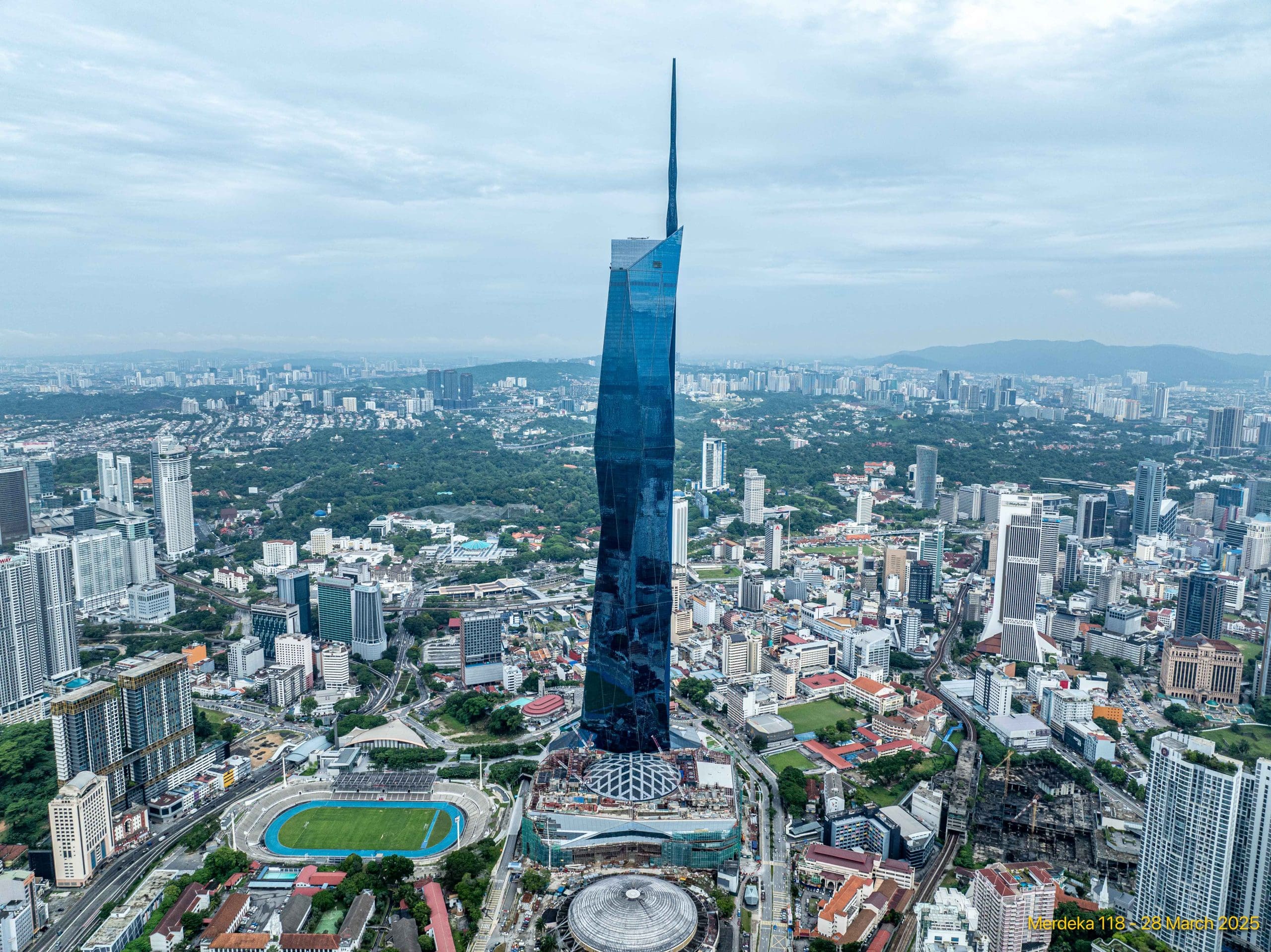 Merdeka 118 Terima Anugerah Best Tall Building (Kategori 300-M dan Ke Atas)